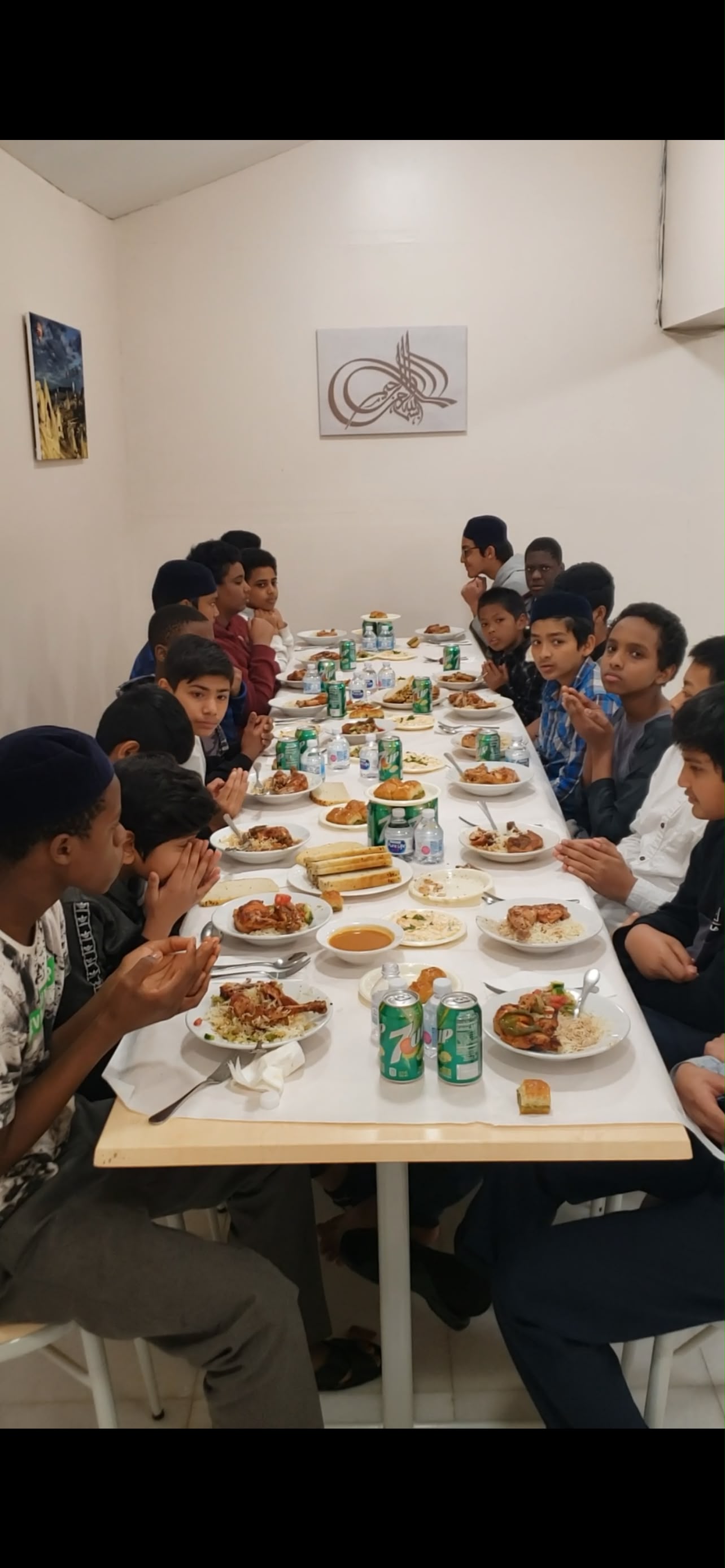 Iftaar for Quran Students